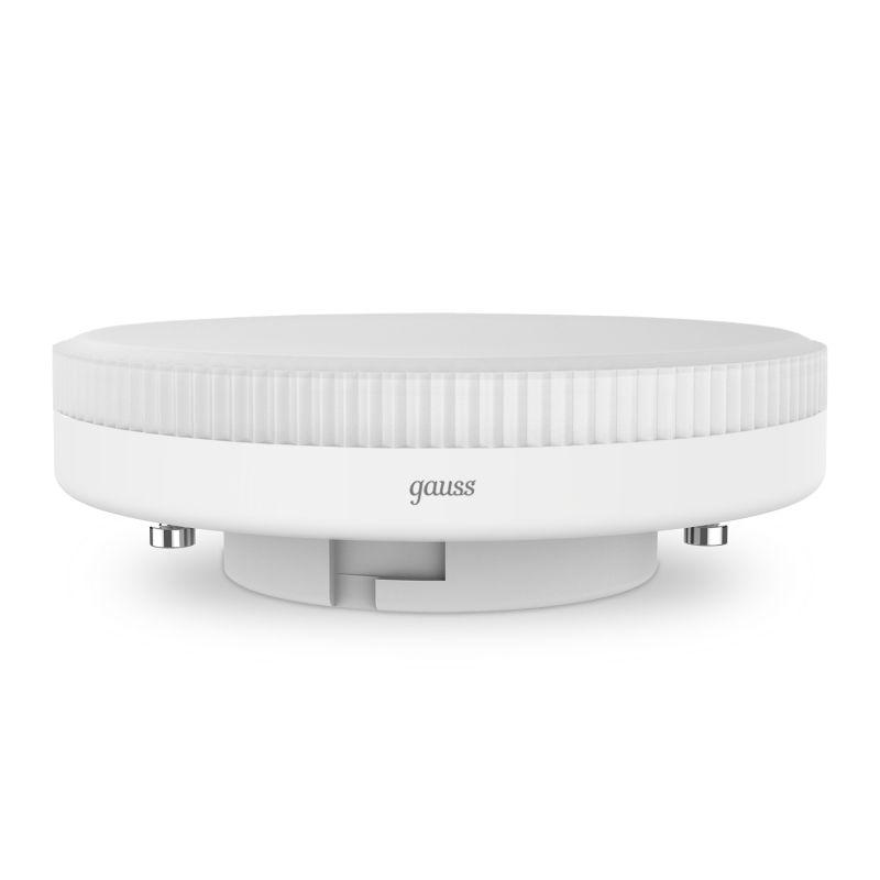 Лампа светодиодная Black 8Вт таблетка 4100К нейтр. бел. GX53 690лм GAUSS 108008208 фото в каталоге от BTSprom.by