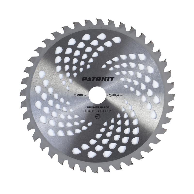 нож tbs-40 d230х25.4мм толщина 1.3мм 40 зубьев patriot 809115225 от BTSprom.by