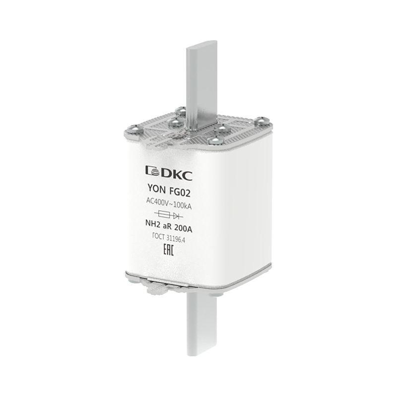 предохранитель yon ножевого типа fg2 200а 400в хар-ка ar dkc 1fg02-0200-400v-ar от BTSprom.by