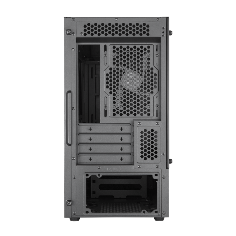  Корпус без блока питания MasterBox MB400L 2хUSB3.0 1х120 Fan w/o PSU w/ODD TG Black mATX COOLER MASTER 1000583530 фото в каталоге от BTSprom.by