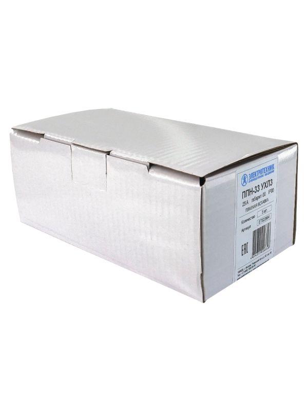  Вставка плавкая ППН-33 УХЛ3 25А габарит 00 IP00 Электротехник ET522684 фото в каталоге от BTSprom.by