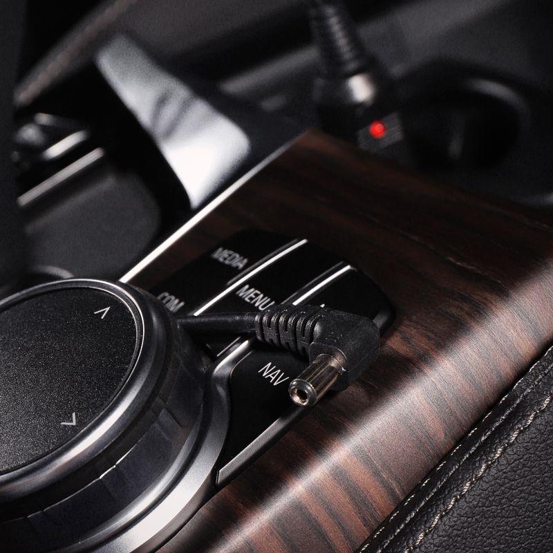  Автозарядка с индикатором (разъем 2.1х5.5) (АЗУ) шнур спираль 1.5м Rexant 16-0233 фото в каталоге от BTSprom.by