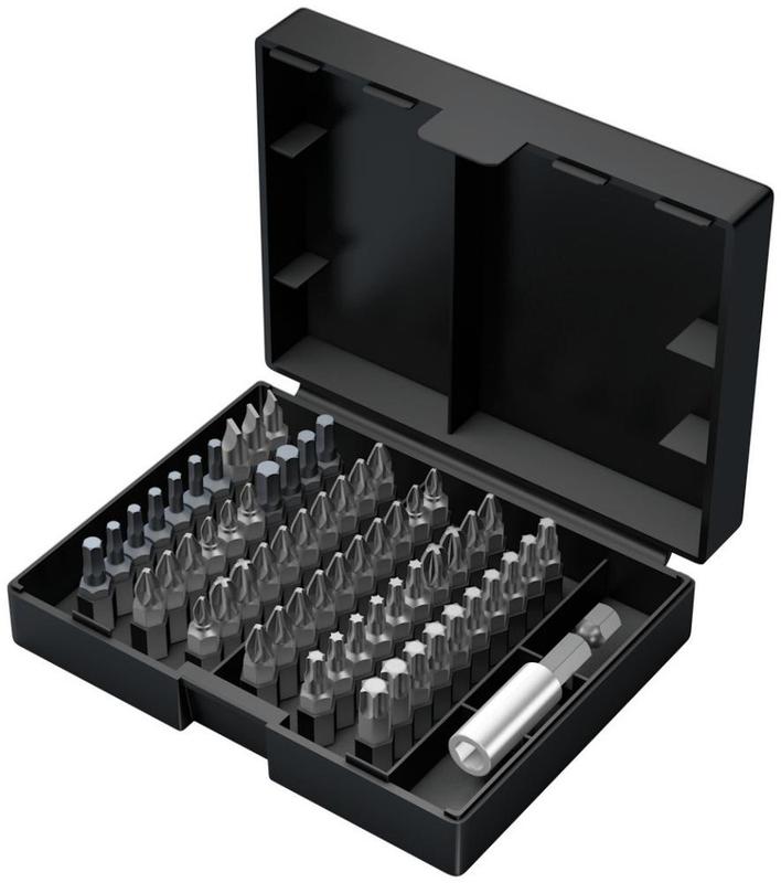 набор бит с битодержателем bit-safe 61 universal 3 61 предмет 1/4дюйм c6.3 wera we-057127 от BTSprom.by