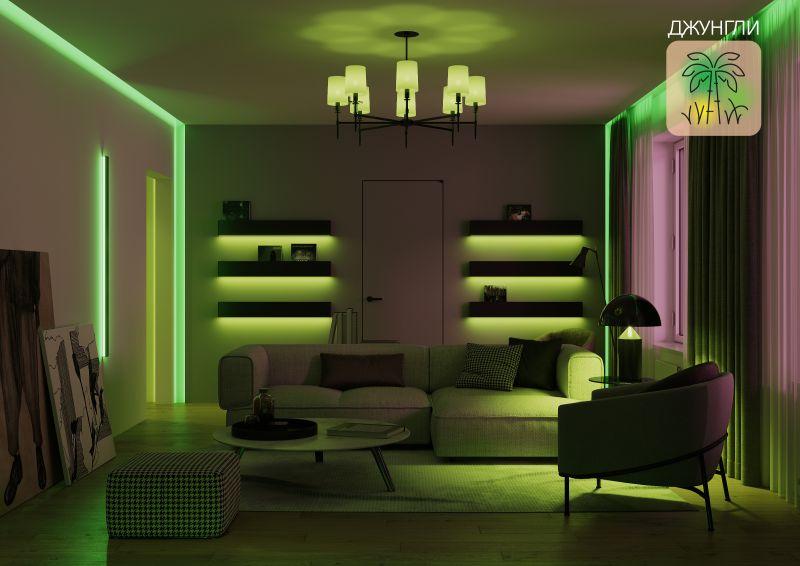 Лампа светодиодная умная Smart Home 5Вт свеча 2700-6500К E14 470лм RGBW + измен. цветов. темпер.+ диммир. управление по Wi-Fi GAUSS 1190112 фото в каталоге от BTSprom.by