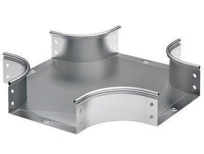 Ответвитель DPX крестообразный 150х50 RAL9010 DKC 36183RAL9010 от BTSprom.by