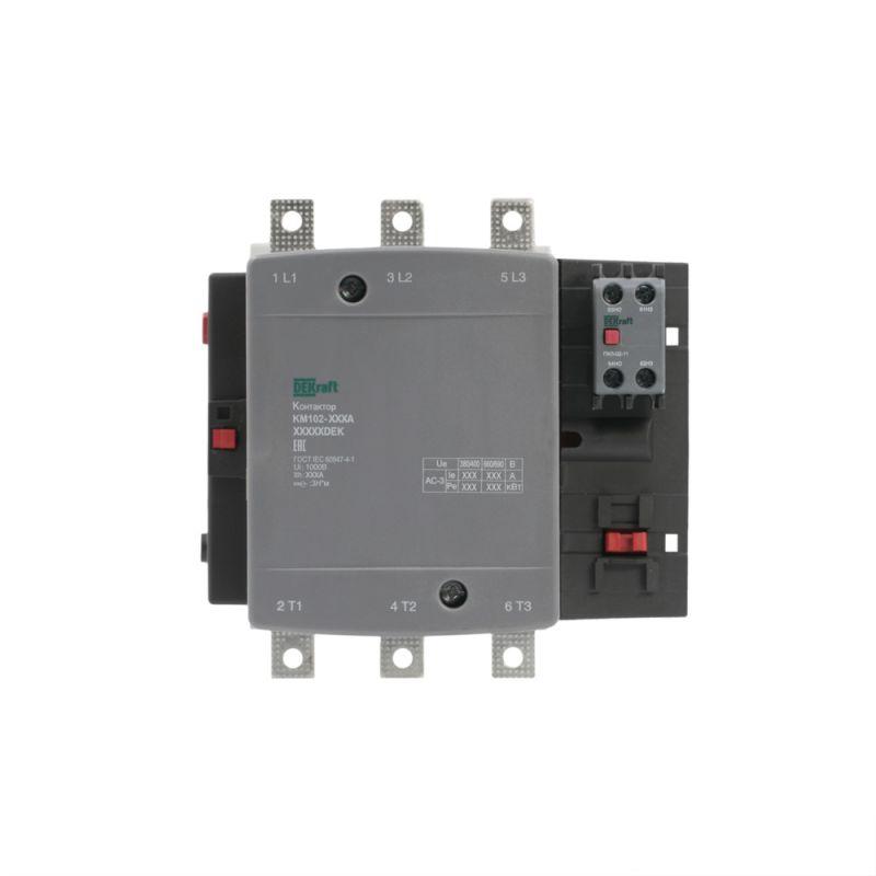 контактор 115а 380в ас ас3 ас4 1но+1нз км-102 dekraft 21938dek от BTSprom.by