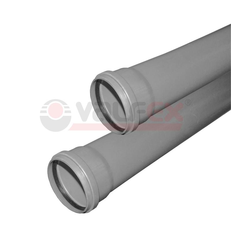 труба base ф50 с раструбом l=0.25м (150) valfex 200500025 от BTSprom.by