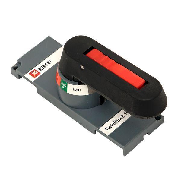  Рукоятка управления для прямой установки на рубильники реверсивные (I-0-II) TwinBlock 160-250А PROxima EKF tb-160-250-fh-rev фото в каталоге от BTSprom.by