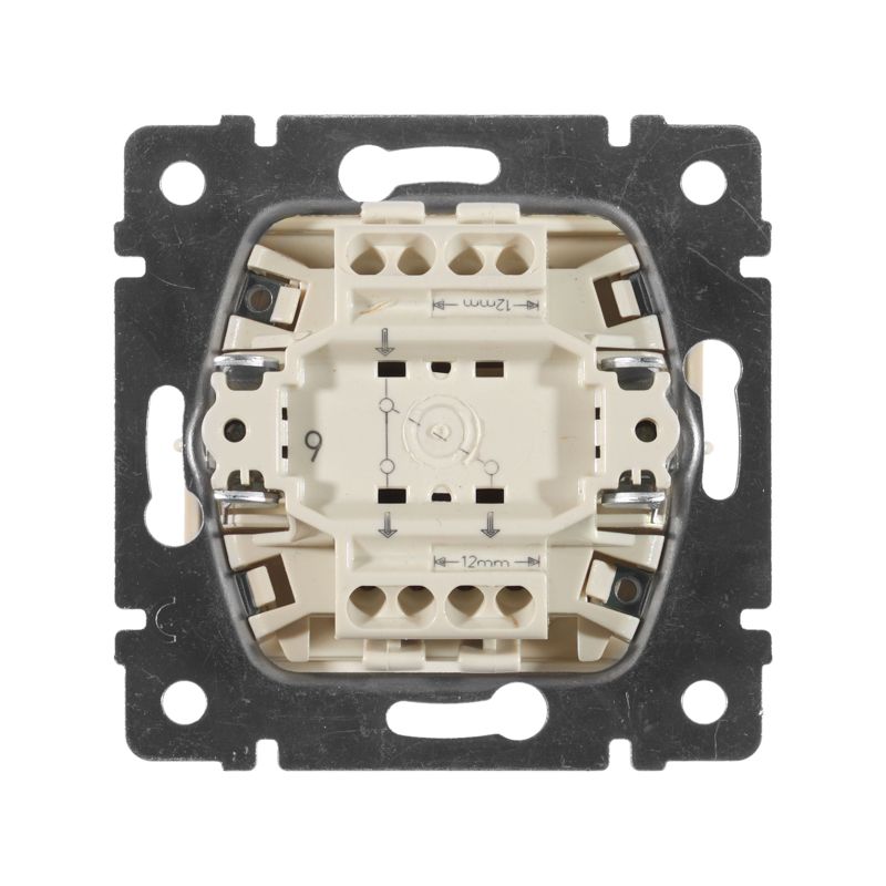  Переключатель проходной 1-кл. СП Valena 10А IP31 250В механизм сл. кость IEK 774306 фото в каталоге от BTSprom.by