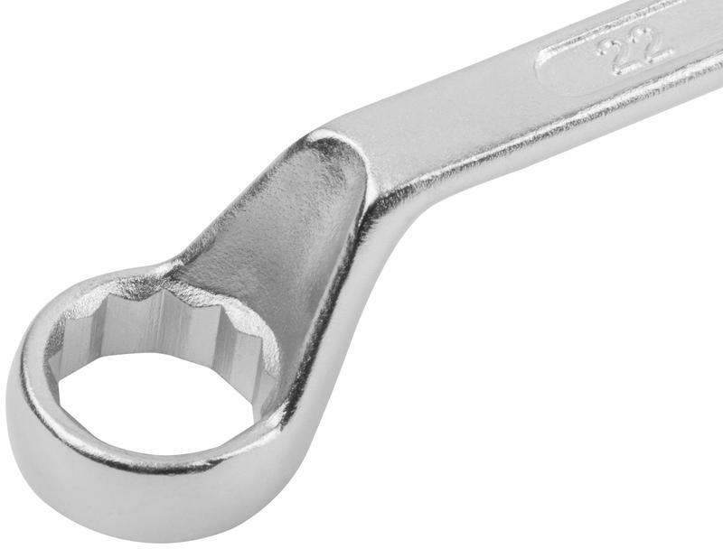  Ключ накидной "Хард" хромированное покрытие 19х22мм FIT 63619 фото в каталоге от BTSprom.by