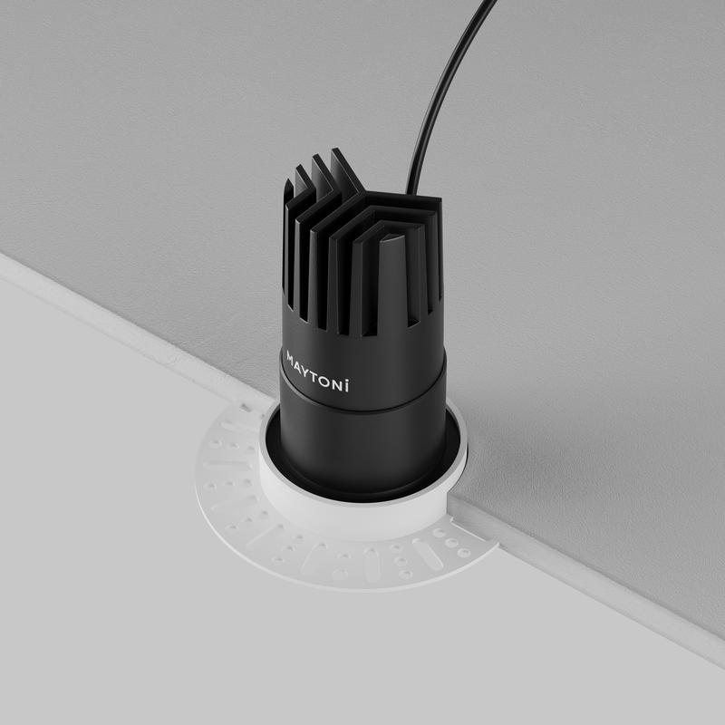  Светильник Dip 10Вт 2700К 50град. встраив. Maytoni DL120-10W-2.7K-TRS-B фото в каталоге от BTSprom.by