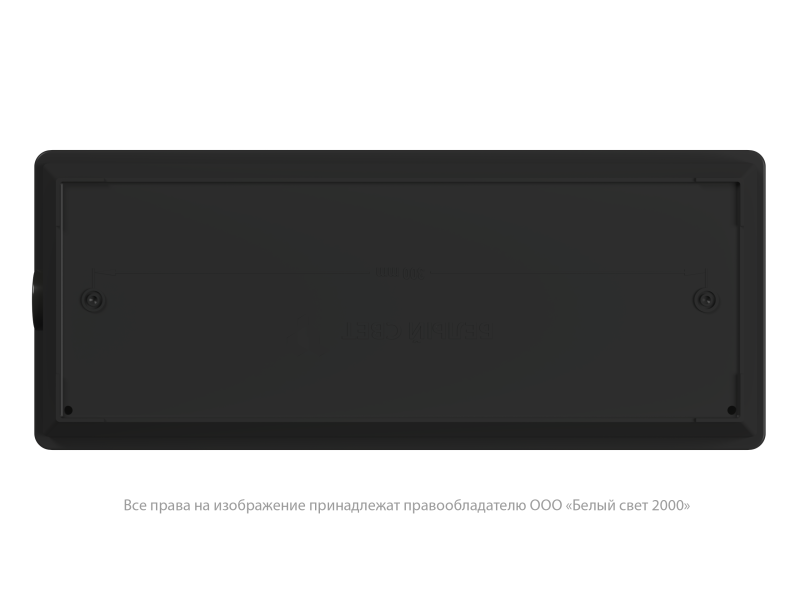  Оповещатель пожарный световой BS-UNIVERSAL-10-F1-24 5000K Black Белый свет a32314 фото в каталоге от BTSprom.by