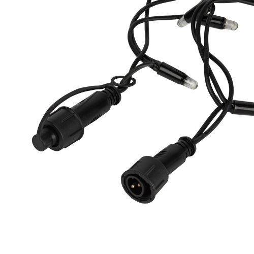  Гирлянда светодиодная "Нить" 10м 100LED мультиколор IP65 новогодняя провод черн. ПВХ (без шнура питания) Эра Б0056016 фото в каталоге от BTSprom.by