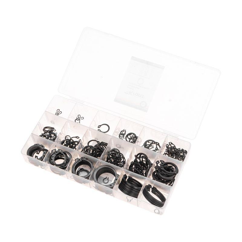  Набор наружных стопорных колец 3-32мм (300шт/уп) Kranz KR-01-3101-14 фото в каталоге от BTSprom.by