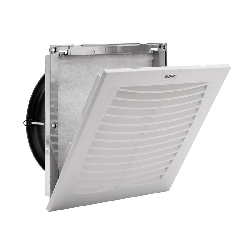  Вентилятор с фильтром ЭМС 200куб.м/ч 115-230В AC 204х204мм IP54 DKC R5MCV20231 фото в каталоге от BTSprom.by