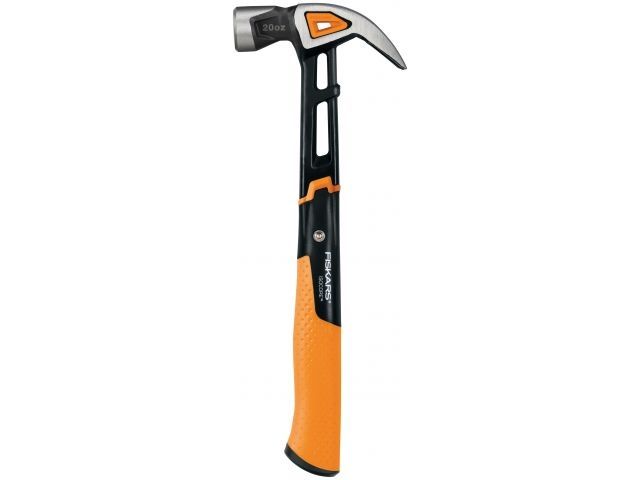 молоток с загнутым гвоздодёром l 20/13.5 fiskars 1027203 от BTSprom.by