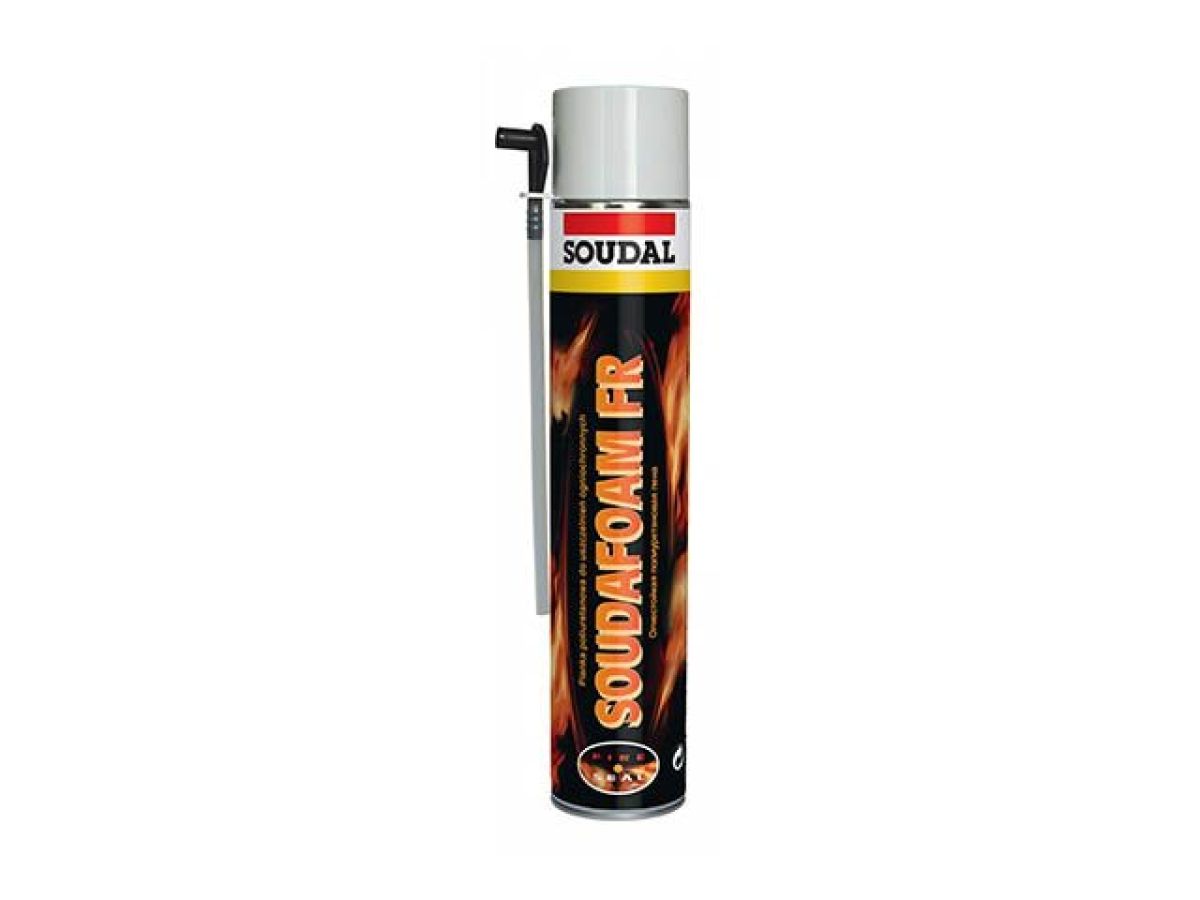пена монтажная огнестойкая "soudal" soudafoam fr 750 мл 157152 от BTSprom.by