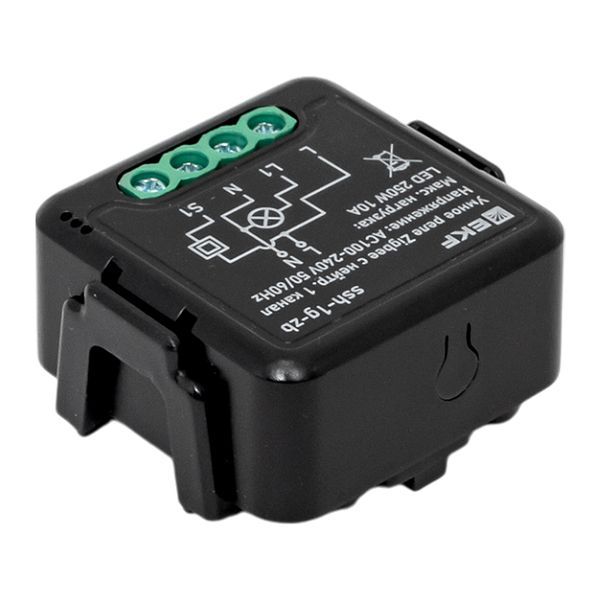  Реле умное в подрозетник 1-канальное Zigbee Connect Select с нейтралью EKF ssh-1g-zb фото в каталоге от BTSprom.by