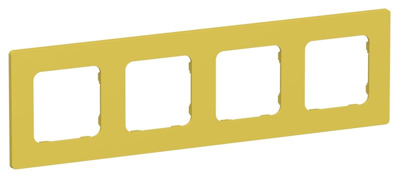 рамка 4-м сп flite ру-4-к-флжк желт. карри iek fi-m42-32-20-k44 от BTSprom.by