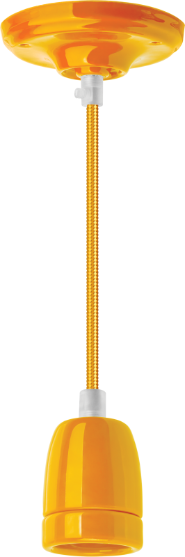 светильник 61 534 nil-sf03-015-e27 60вт 1м керам. желт. navigator 61534 от BTSprom.by