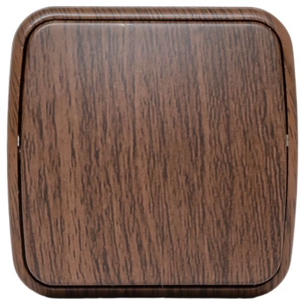  Выключатель 1-кл. 2п ОП Минск 10А IP20 темн. дерево EKF EGV10-021-40 фото в каталоге от BTSprom.by