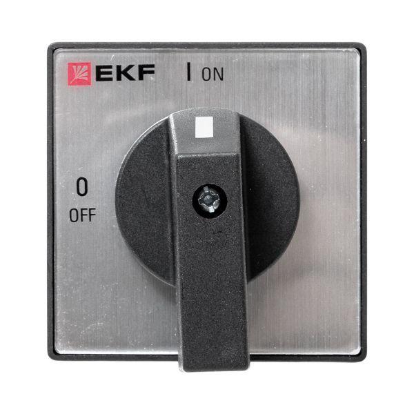  Переключатель кулачковый ПК-2-13 3П 63А "ВКЛ-ВЫКЛ" EKF pk-2-13-63 фото в каталоге от BTSprom.by