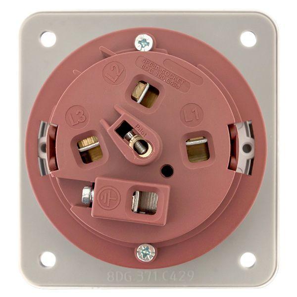  Розетка стационарная внутренняя 3342 3Р+РЕ 63А 380В IP67 PROxima EKF ps-3342-63-380 фото в каталоге от BTSprom.by