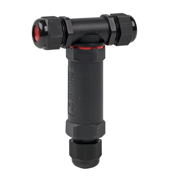  Коннектор кабельный Т-образный (клеммник 5PIN) IP68 FreeTools EKF plc-uac-cb5T фото в каталоге от BTSprom.by