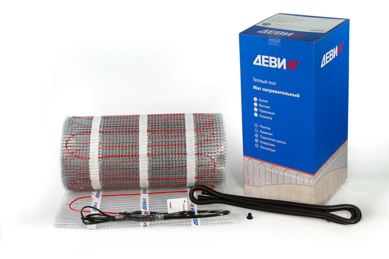 мат нагревательный comfort mat-150t 1350вт 230в 9кв.мм деви 83030584r от BTSprom.by