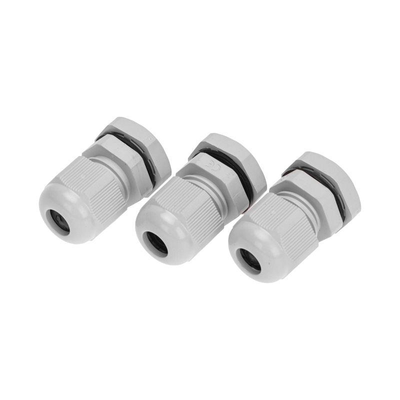  Ввод кабельный PG-9 (4-8мм) сер. комплект (уп.3шт) Rexant 07-8009-A3 фото в каталоге от BTSprom.by