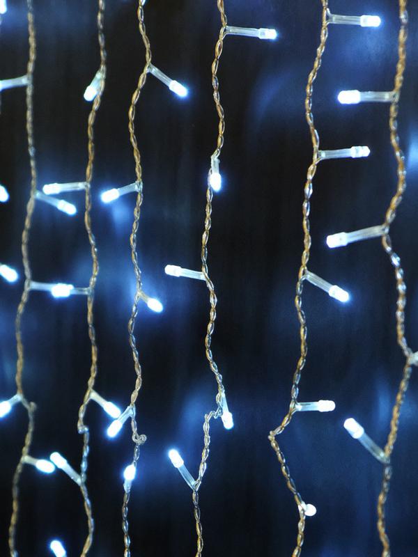  Гирлянда "Занавес" ICLLD240M-C 240LED RGB 2х2м 8 режимов IP20 SHLights 4690601053251 фото в каталоге от BTSprom.by