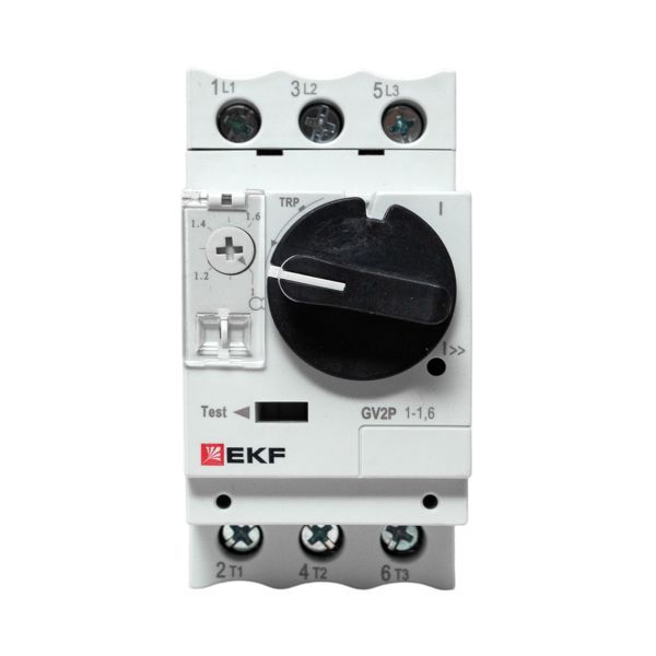  Выключатель автоматический для защиты двигателя GV2P 1-1.6А EKF gv2pm-1.6 фото в каталоге от BTSprom.by