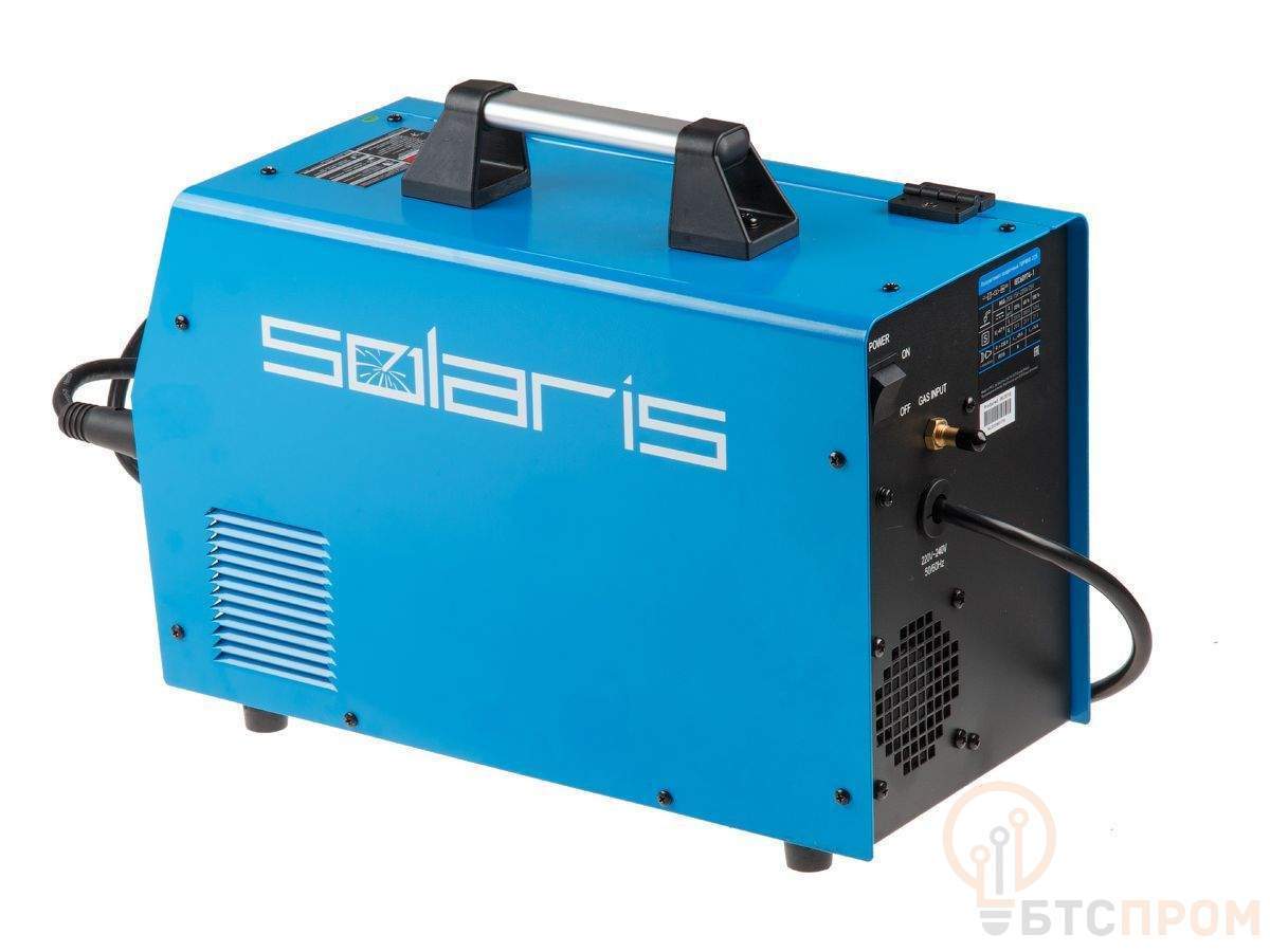  Полуавтомат сварочный Solaris TOPMIG-226 с горелкой 3 м (220В, MIG/FLUX, евроразъем, горелка 3 м, смена полярности) фото в каталоге от BTSprom.by