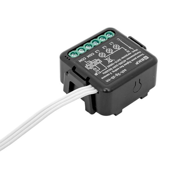  Реле умное в подрозетник 3-канальное Zigbee Connect Select без нейтрали EKF ssh-3g-zb-nn фото в каталоге от BTSprom.by