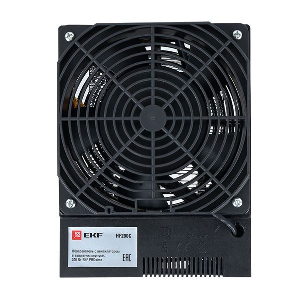  Обогреватель 200Вт с вентилятором в защ. корпусе PROxima EKF HF200C фото в каталоге от BTSprom.by