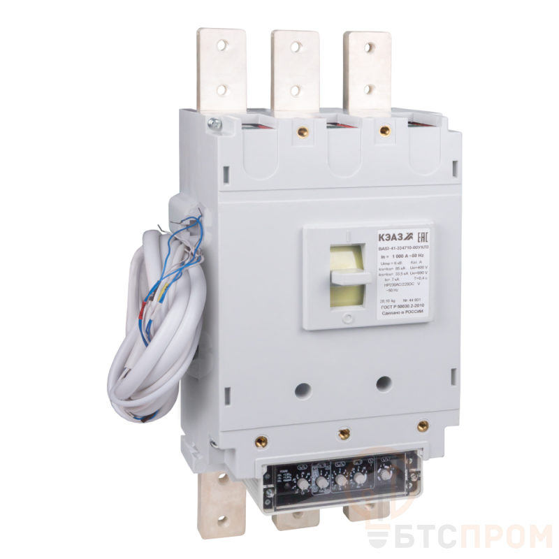 Выключатель автоматический ВА53-41-331110 250А 690AC УХЛ3 КЭАЗ 301169 фото в каталоге от BTSprom.by  Выключатель автоматический ВА53-41-331110 250А 690AC УХЛ3 КЭАЗ 301169 фото в каталоге от BTSprom.by