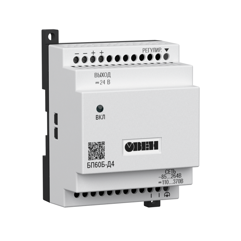  Блок питания БП60Б-Д4-12 ОВЕН 70430 фото в каталоге от BTSprom.by