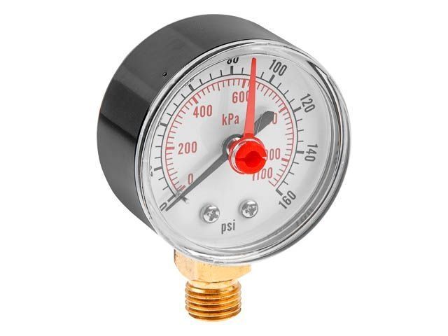 манометр стрелочный показывающий, 11 бар av engineering ave404001 от BTSprom.by