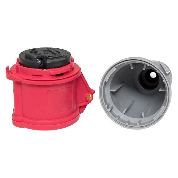  Розетка переносная 214 3Р+РЕ 16А 380В IP44 PROxima EKF ps-214-16-380-PRO фото в каталоге от BTSprom.by