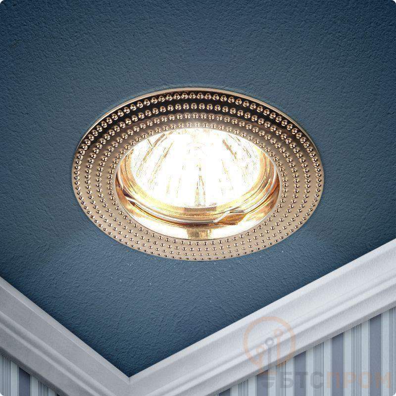 Светильник точечный KL55 GD 50Вт MR16 12В/220В литой зол. ЭРА Б0017100 фото в каталоге от BTSprom.by  Светильник точечный KL55 GD 50Вт MR16 12В/220В литой зол. ЭРА Б0017100 фото в каталоге от BTSprom.by