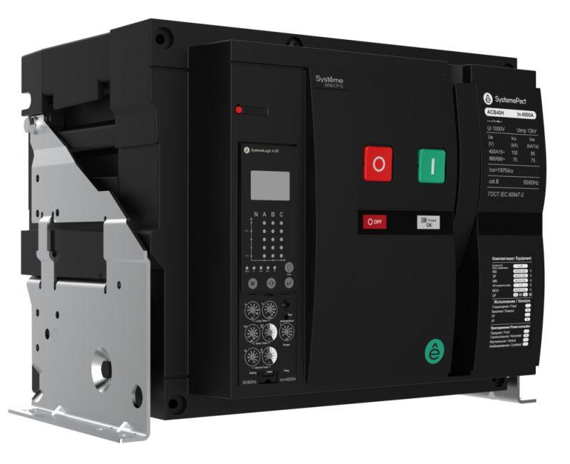 выключатель автоматический 25h 3п 6.0h стац. гп mch+mx+xf ac 230в se spa40h253fhnn58hru от BTSprom.by