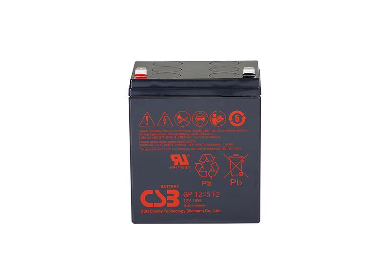 аккумулятор 12в 4.5ач csb gp1245 (12v16w) csb от BTSprom.by