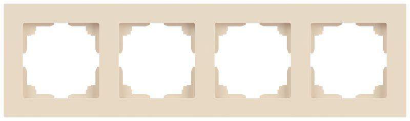 рамка 4-м сп accent 6-504-02 сл. кость intro б0063761 от BTSprom.by