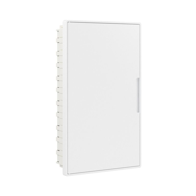 щиток встраиваемый фрейм (frame) 36мод. слаботочный с бел. дверцей с монтажн. платой в комплекте с 2 розетками viva (арт. 45005) и 2 коробками pdd (арт. 10033) бел. dkc f36b4ww от BTSprom.by