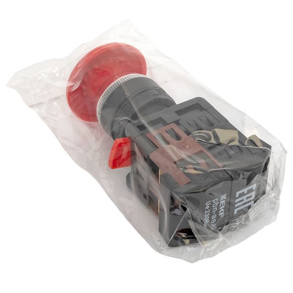  Кнопка "Грибок" AEAL-22 NO+NC с фиксацией красн. PROxima EKF pbn-aeal-r фото в каталоге от BTSprom.by