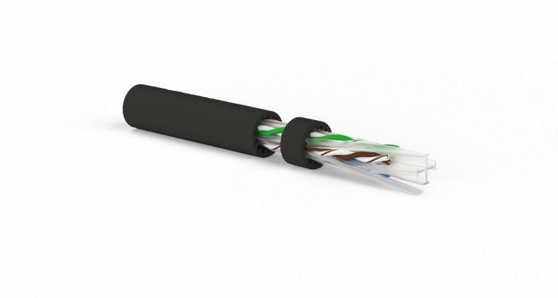 кабель витая пара неэкранир. u/utp кат.6a (10gbe) 4 пары 23 awg ож solid lszh uutp4-c6a-s23-in-lszh-bk-500 черн. (уп.500м) hyperline 444348 от BTSprom.by