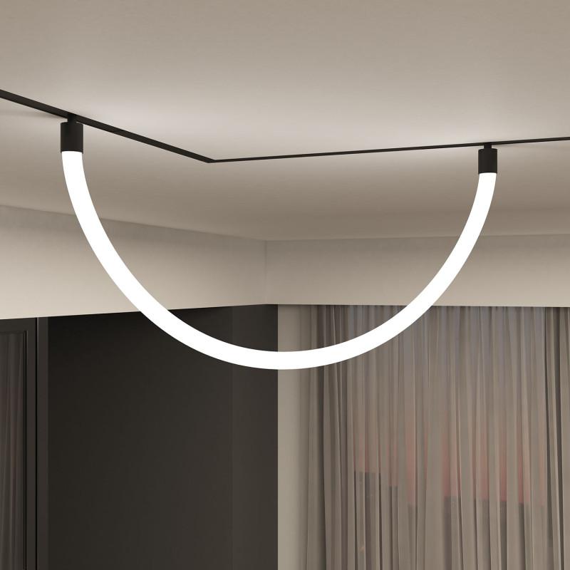  Светильник SMART RAY 18Вт 3000К-6000К DIM гибкий рассеивающий матов. длина плафона 1.5м черн. DENKIRS 717197 фото в каталоге от BTSprom.by