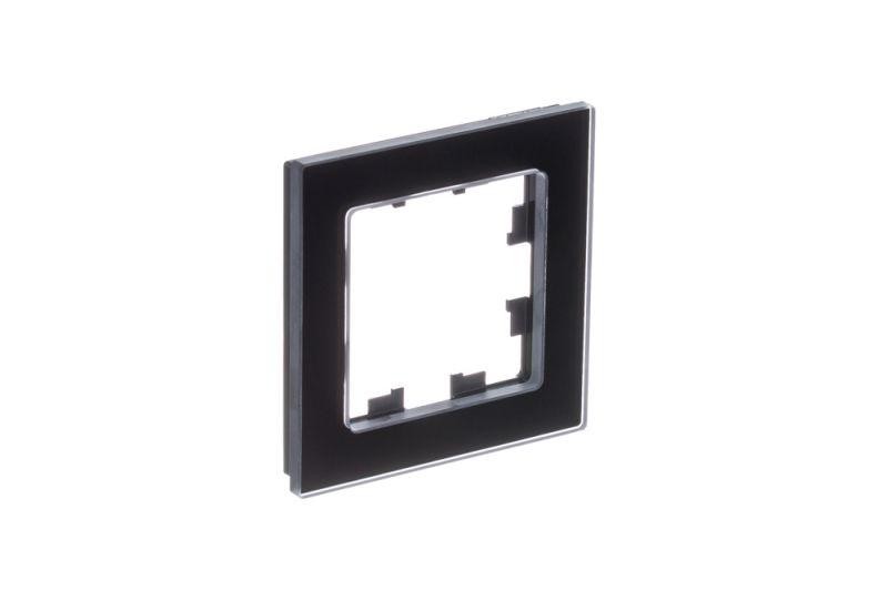 рамка 1-м atlasdesign nature натур. стекло черн. se atn361001 от BTSprom.by