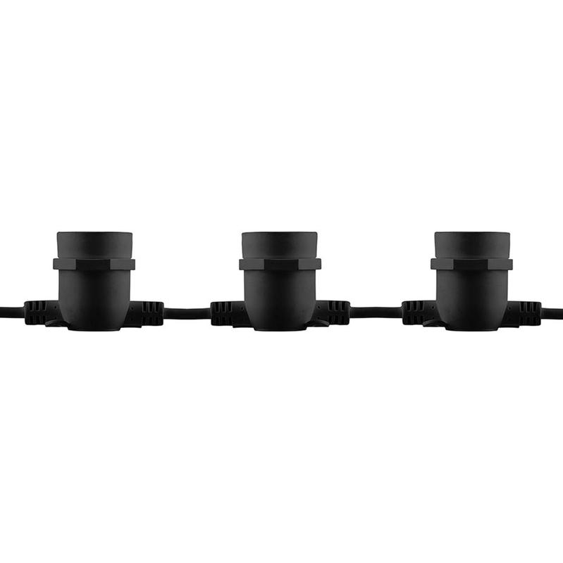 гирлянда 230в 20 e27 черн. шаг 50см ip 65 13м (3м шнур сетевой) cl50-13 feron 29885 от BTSprom.by