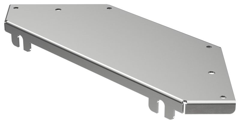 Крышка для угла 90град. осн.100 2мм ESCA 7 IEK ES7-PGD-90-100-20 от BTSprom.by